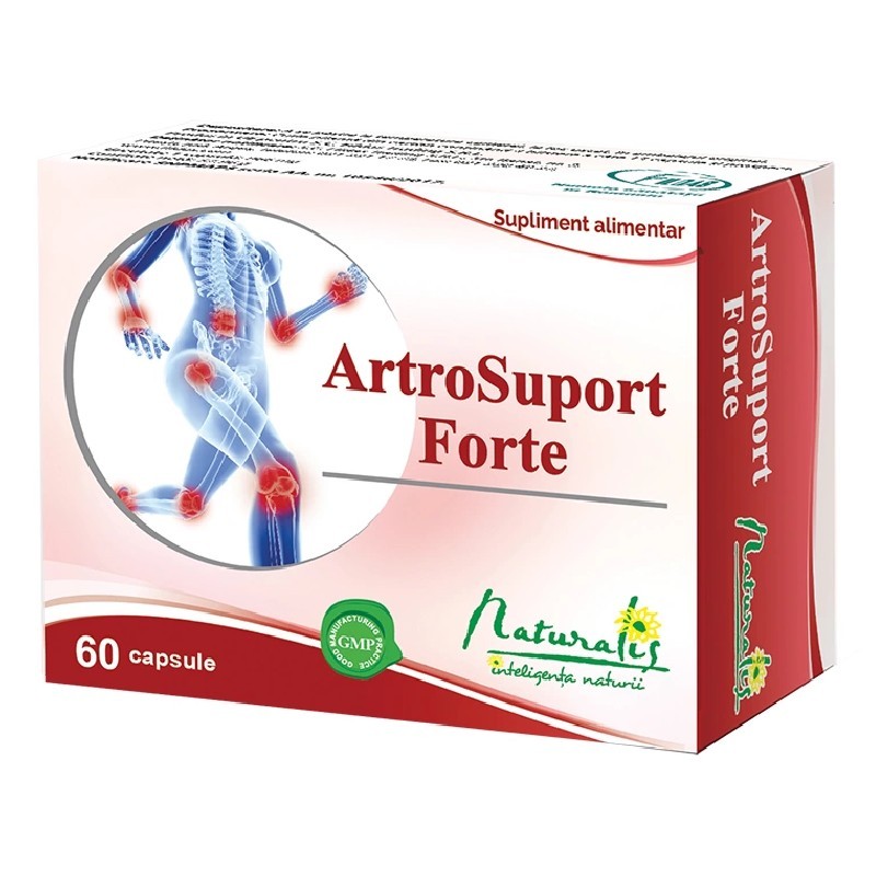 ArtroSuport Forte, 60 capsule, Naturalis - www.naturasanat.ro