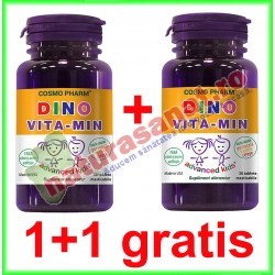 Dino Vita-Min 30 capsule PROMOTIE 1+1 GRATIS - Cosmo Pharm