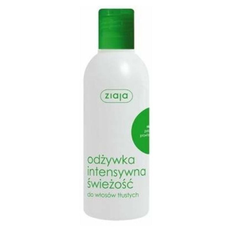 ZIAJA Balsam pentru par gras cu menta fara clatire, 200 ml - www.naturasanat.ro