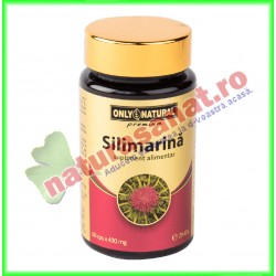 Silimarina 400 mg 60 capsule - Only Natural - Co&Co Consumer - www.naturasanat.ro