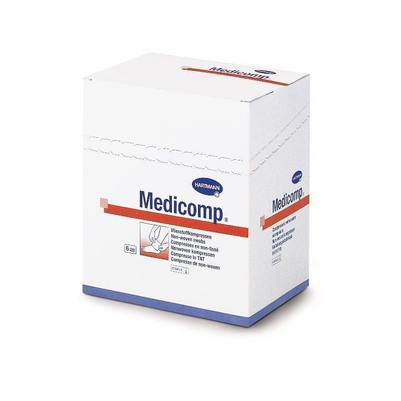 Comprese Medicomp Extra Steril HartMann, 10x10 cm x 25 buc - www.naturasanat.ro