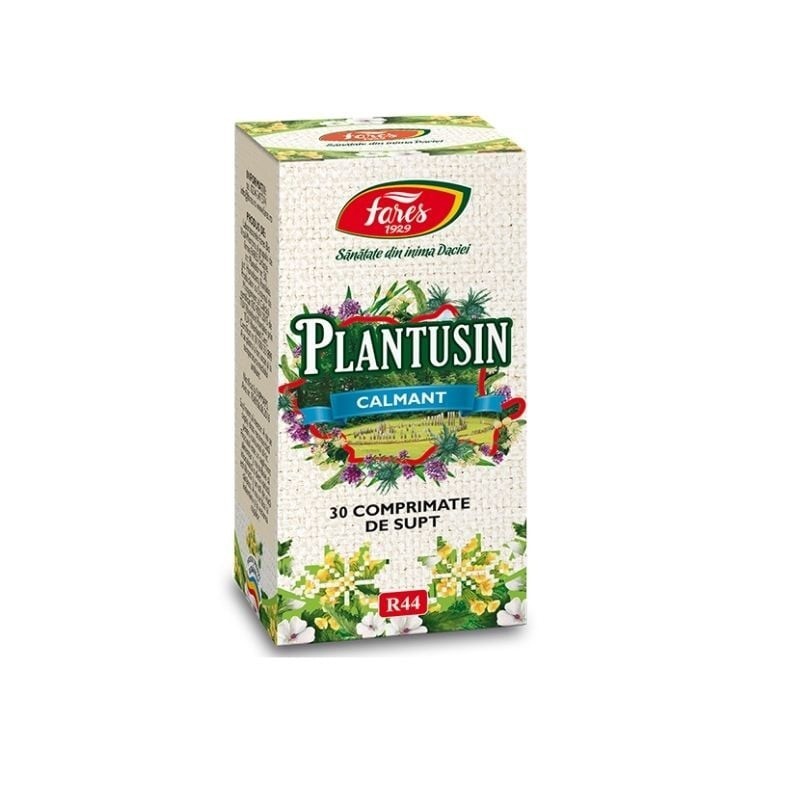 FARES Plantusin calmant, 30 capsule - www.naturasanat.ro