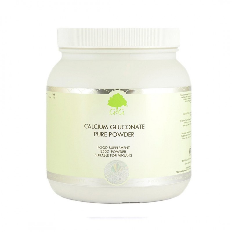 Calciu gluconat, 350 g - www.naturasanat.ro