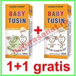 Baby Tusin Sirop PROMOTIE 250 ml la pret de 125 ml (1+1) - Cosmo Pharm - www.naturasanat.ro