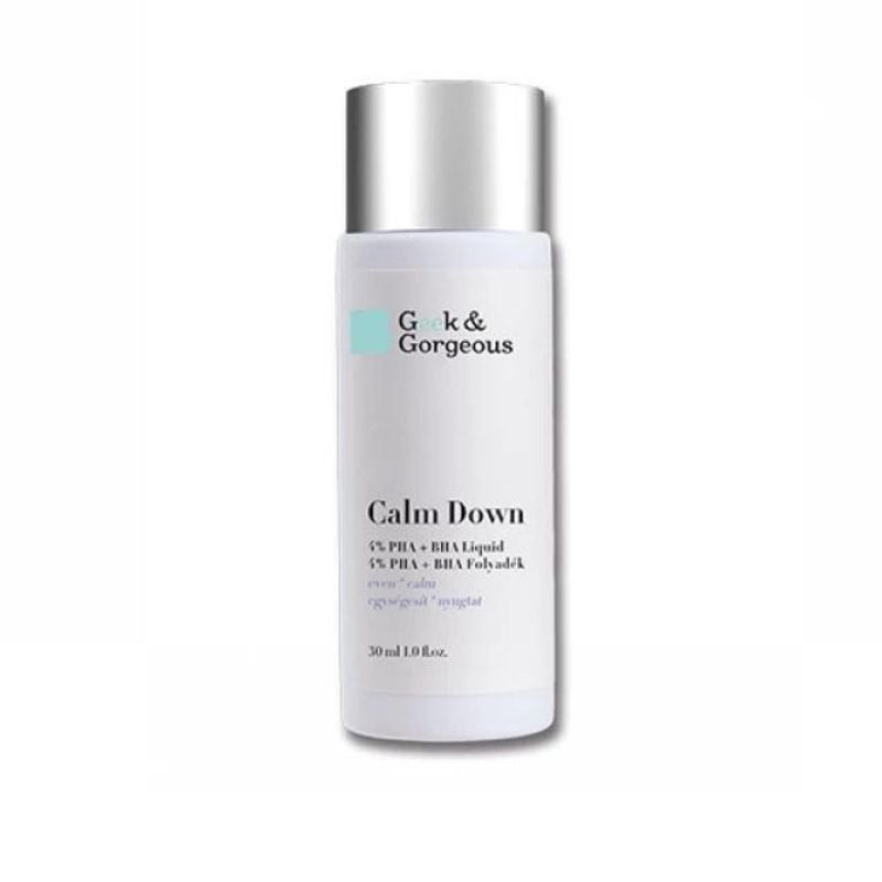 Lotiune exfolianta Calm Down, 30 ml, Geek & Gorgeous - www.naturasanat.ro