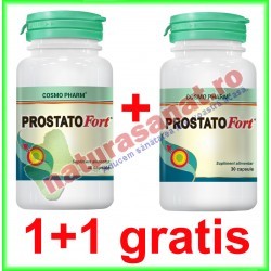 Prostatofort 30 capsule PROMOTIE 1+1 GRATIS - Cosmo Pharm - www.naturasanat.ro