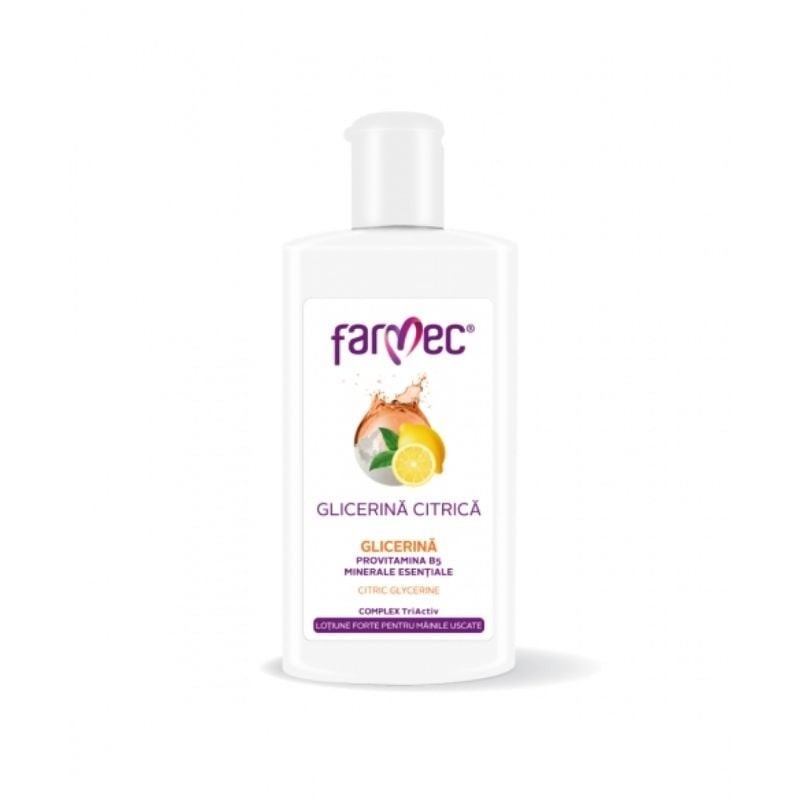 Farmec Glicerina Citrica Ingrijire Maini, 150ml - www.naturasanat.ro
