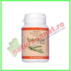 Spirulina Forte 500 mg 50 comprimate - Vitalia K