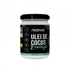 Niavis Ulei de Cocos Extra Virgin Ecologic BIO, 450g , 500ml - www.naturasanat.ro