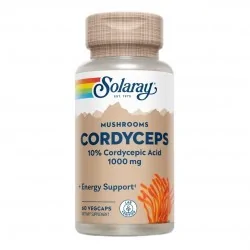 Cordyceps Solaray, 60 capsule, Secom - www.naturasanat.ro