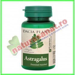 Astragalus 60 comprimate - Dacia Plant - www.naturasanat.ro