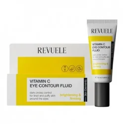 Crema pentru conturul ochilor cu Vitamina C, 25 ml, Revuele - www.naturasanat.ro