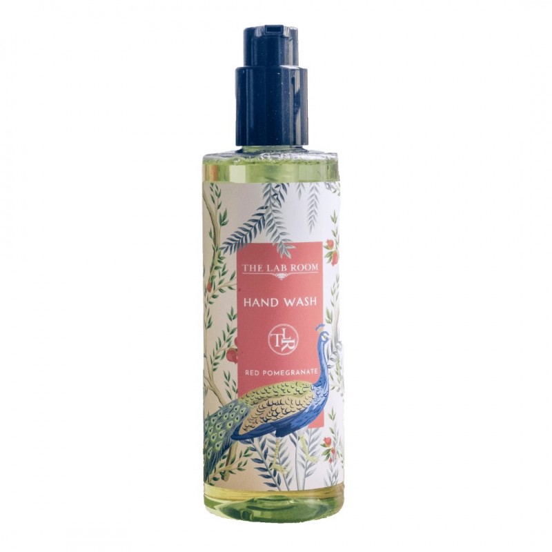 Sapunul lichid pentru maini Red Pomegranate, 300ml, The Lab Room - www.naturasanat.ro