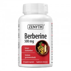 Berberine, 500 mg, 60 capsule, Zenyth - www.naturasanat.ro