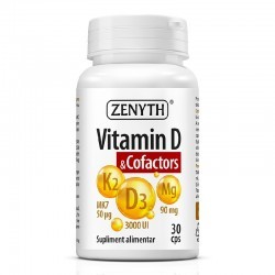 Vitamina D & Cofactors, 30 capsule, Zenyth - www.naturasanat.ro