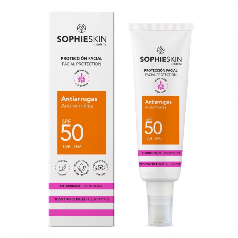 Crema Fotoprotectie Antirid, Spf50, 50ml, Sophieskin - www.naturasanat.ro