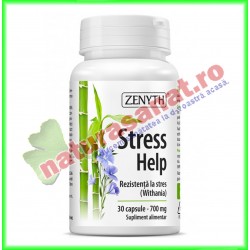 Stress Help 30 capsule - Zenyth - www.naturasanat.ro