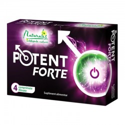 Potent Forte, 4 comprimate, Naturalis - www.naturasanat.ro