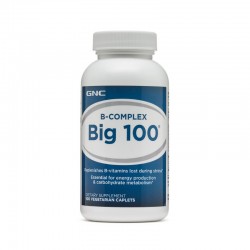 GNC Complex de Vitamina B 100 mg, 100 tablete - www.naturasanat.ro