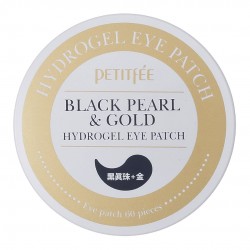 Plasturi de hidrogel cu perle negre si aur BLACK PEARL AND GOLD, 60 bucati, Petitfee - www.naturasanat.ro