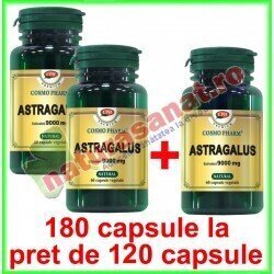 Astragalus Extract PROMOTIE 180 capsule la pret de 120 capsule (2+1) - Cosmo Pharm - www.naturasanat.ro
