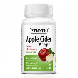 Otet din cidru de mere, 60 capsule, Zenyth - www.naturasanat.ro