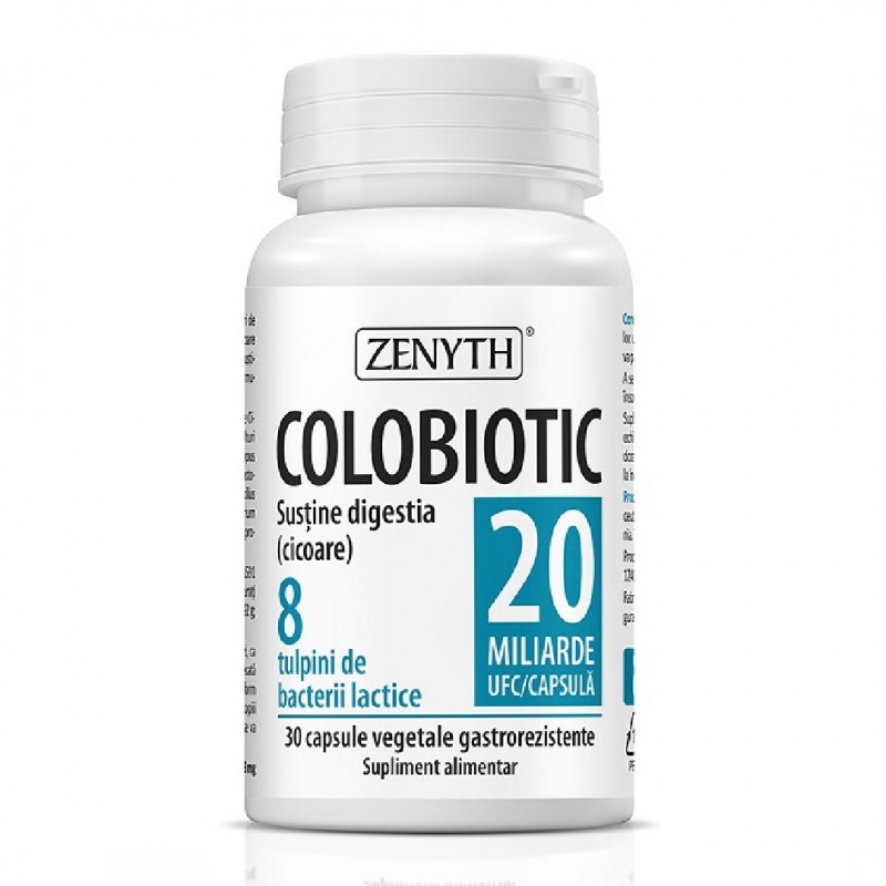 Colobiotic, probiotic 20 miliarde, 30 capsule, Zenyth - www.naturasanat.ro