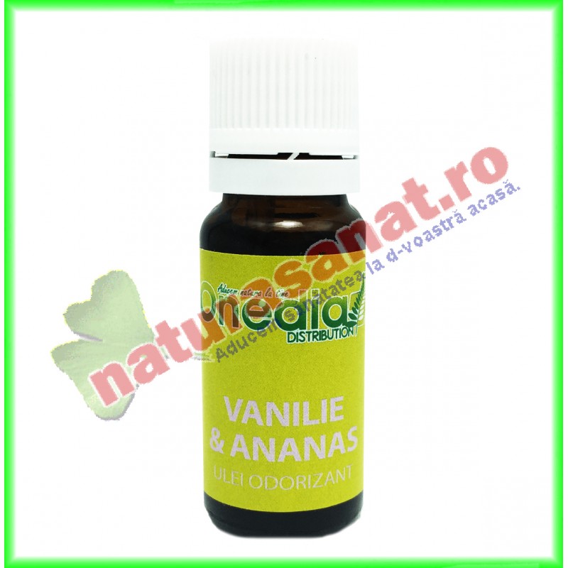 Vanilie si Ananas Ulei Odorizant 10 ml - Onedia Distribution - www.naturasanat.ro