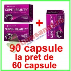 Super Beauty (Beauty Support Formula) PROMOTIE 90 tablete la pret de 60 tablete filmate - Cosmo Pharm - www.naturasanat.ro