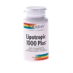 Lipotropic 1000 Plus 100 capsule Secom - www.naturasanat.ro