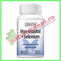 Myo-Inositol + Selenium 30 capsule vegetale - Zenyth - www.naturasanat.ro