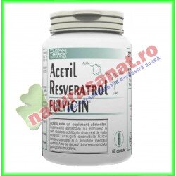 Acetil Resveratrol cu Fulvicin 60 capsule - RACO / Radu & Sons - www.naturasanat.ro