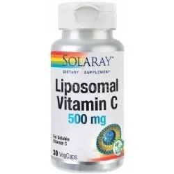 Vitamina C Liposomal 500gr 30cps Solaray - www.naturasanat.ro