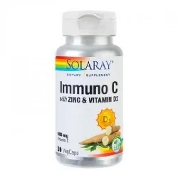 Imuno C Zinc si Vitamina D3 30cps Secom - www.naturasanat.ro