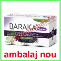 Baraka 450mg (Ulei Chimen negru) 24 capsule moi - Pharco Impex 93 - www.naturasanat.ro