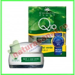 Crema Antirid de Zi Q10 si Ceai Verde 50 ml - Cosmetic Plant