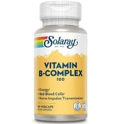 Vitamina B Complex 100mg 50cps Secom - www.naturasanat.ro
