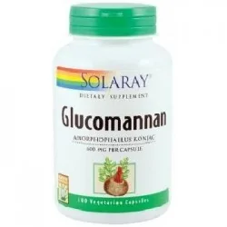 Glucomannan Solaray 100cps - www.naturasanat.ro