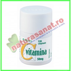 Vitamina C 50 mg 120 comprimate - Beres - www.naturasanat.ro