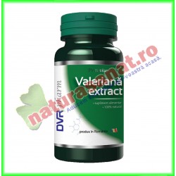 Valeriana Extract 30 capsule - DVR Pharm - www.naturasanat.ro