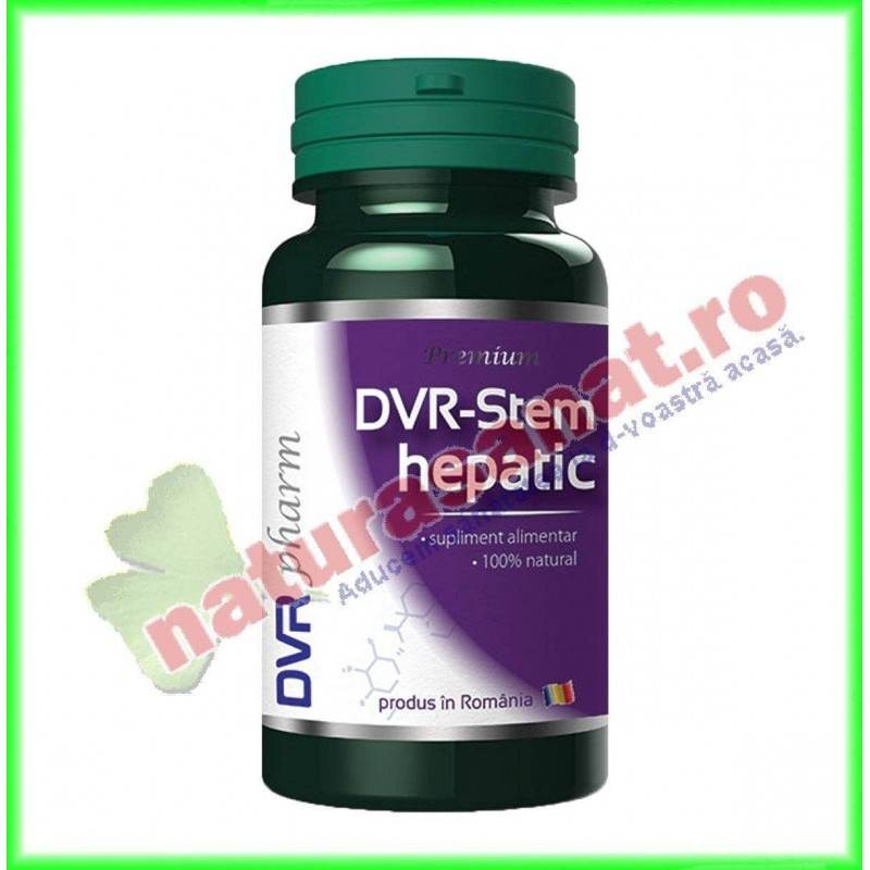 DVR Stem Hepatic 30 capsule - DVR Pharm - www.naturasanat.ro