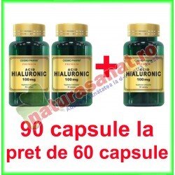 Acid Hialuronic 100 mg PROMOTIE 90 tablete la pret de 60 tablete - Cosmo Pharm - www.naturasanat.ro