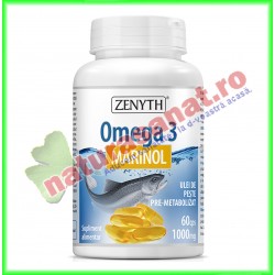Omega 3 Marinol 60 capsule - Zenyth - www.naturasanat.ro