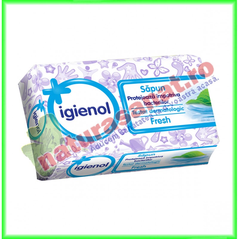 Sapun Solid Antibacterian Fresh 90 g - Igienol - www.naturasanat.ro