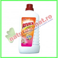 Detergent Universal Antibacterian Floral 1 l - Rivex - www.naturasanat.ro