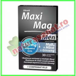 Maximag Men 30 comprimate - Zdrovit - www.naturasanat.ro