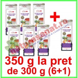 Ceai Fructe de Padure si Aroma de Rom PROMOTIE 350 g la pret de 300 g (6+1) - Farmaclass - www.naturasanat.ro
