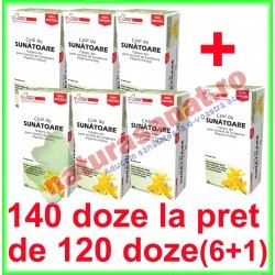 Ceai de Sunatoare 140 doze la pret de 120doze (6+1) - Farmaclass - www.naturasanat.ro