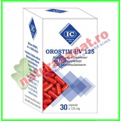 Orostim HV 125 mg 30 capsule - Institutul Cantacuzino - www.naturasanat.ro