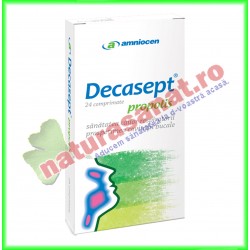 Decasept propolis 24 comprimate - Amniocen - www.naturasanat.ro - 0722737992